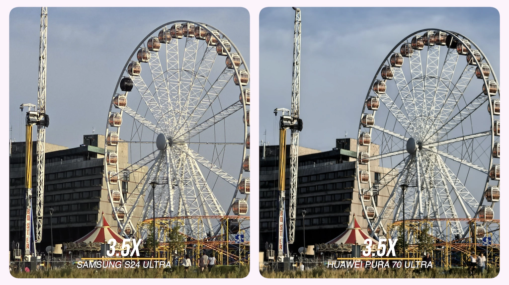 Samsung S24 Ultra vs Huawei P70 Pura Ultra
